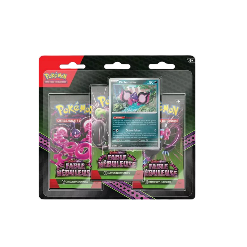 TRIPACK - FABLE NEBULEUSE - POKEMON EV6.5 (FR)