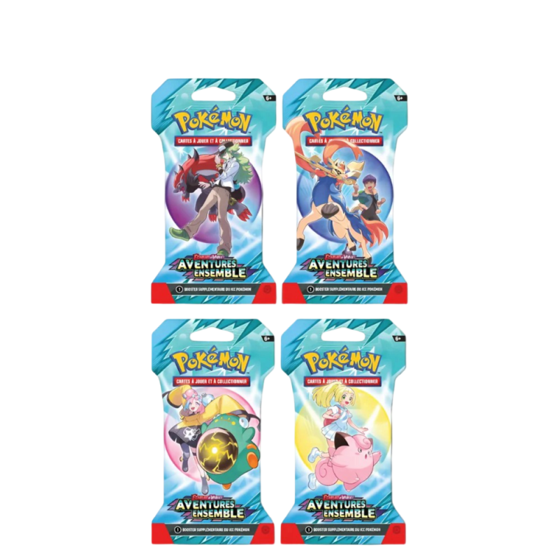 ART SET SOLO BLISTERS - AVENTURES ENSEMBLE - POKEMON EV9  (FR)