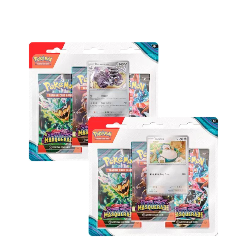 CASE DE TRIPACKS - MASCARADE CREPUSCULAIRE - POKEMON EV6 (FR)