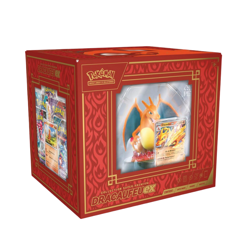 COFFRET SPC DRACAUFEU EX - SUPER PREMIUM - POKEMON (FR)