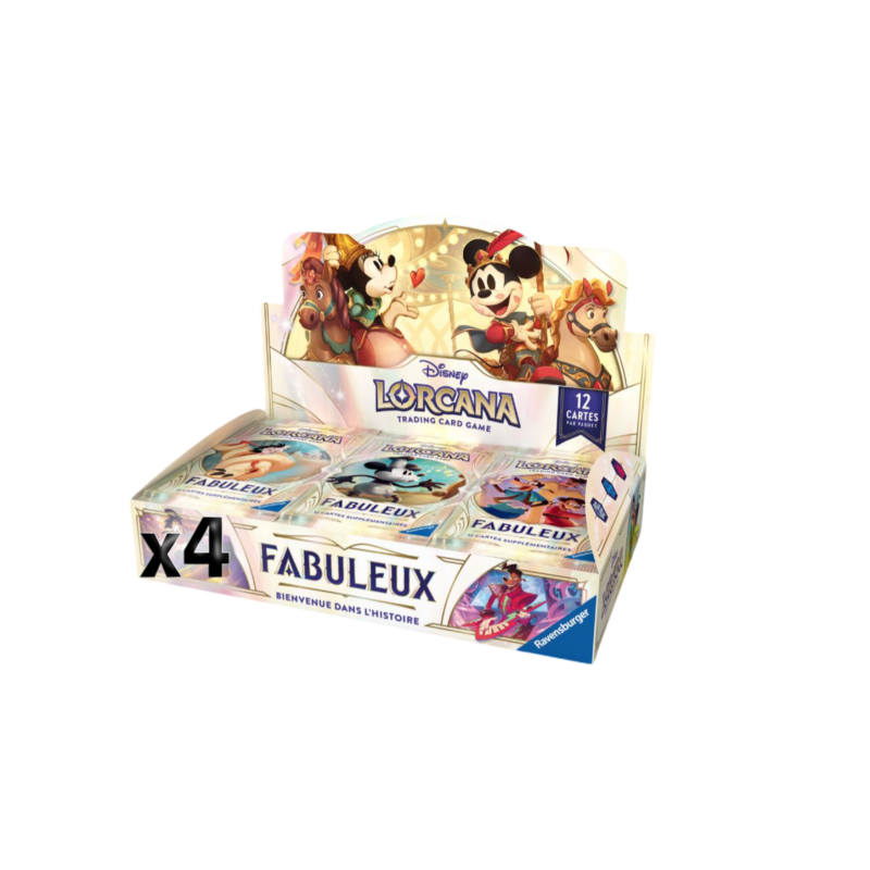 CASE DE DISPLAYS LORCANA - CHAPITRE 9 - FABULEUX (FR)